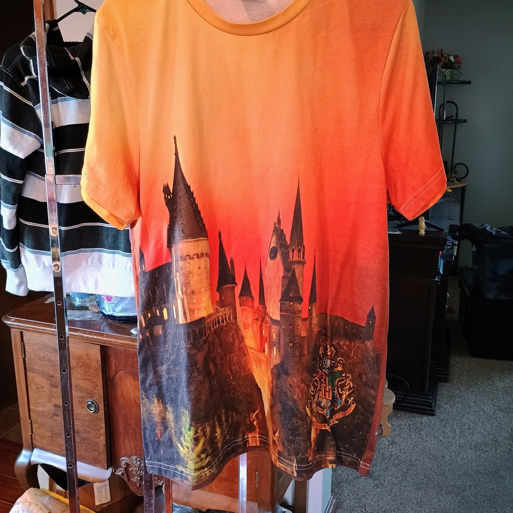 Orange Castle Graphic Tee